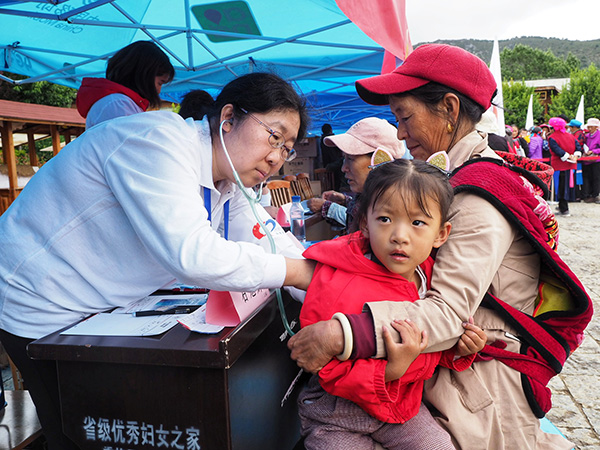 800 Volunteers in Diqing Tibeta