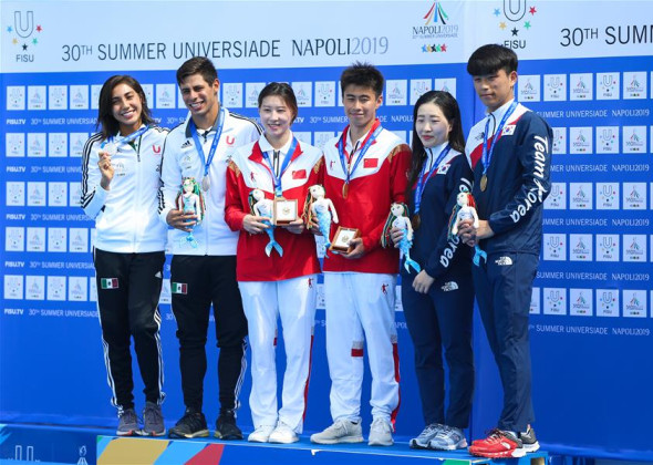 China Wins Mixed Team Event Div